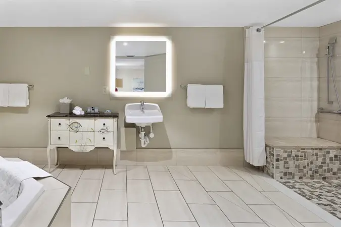 Image for room 1VKAR - Opal Grand_108 - 1VKAR 5 - Second Floor Bathroom with Roll-in Shower 